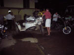 Night out at the Panama Motorcycle Club with Hubert and Luna